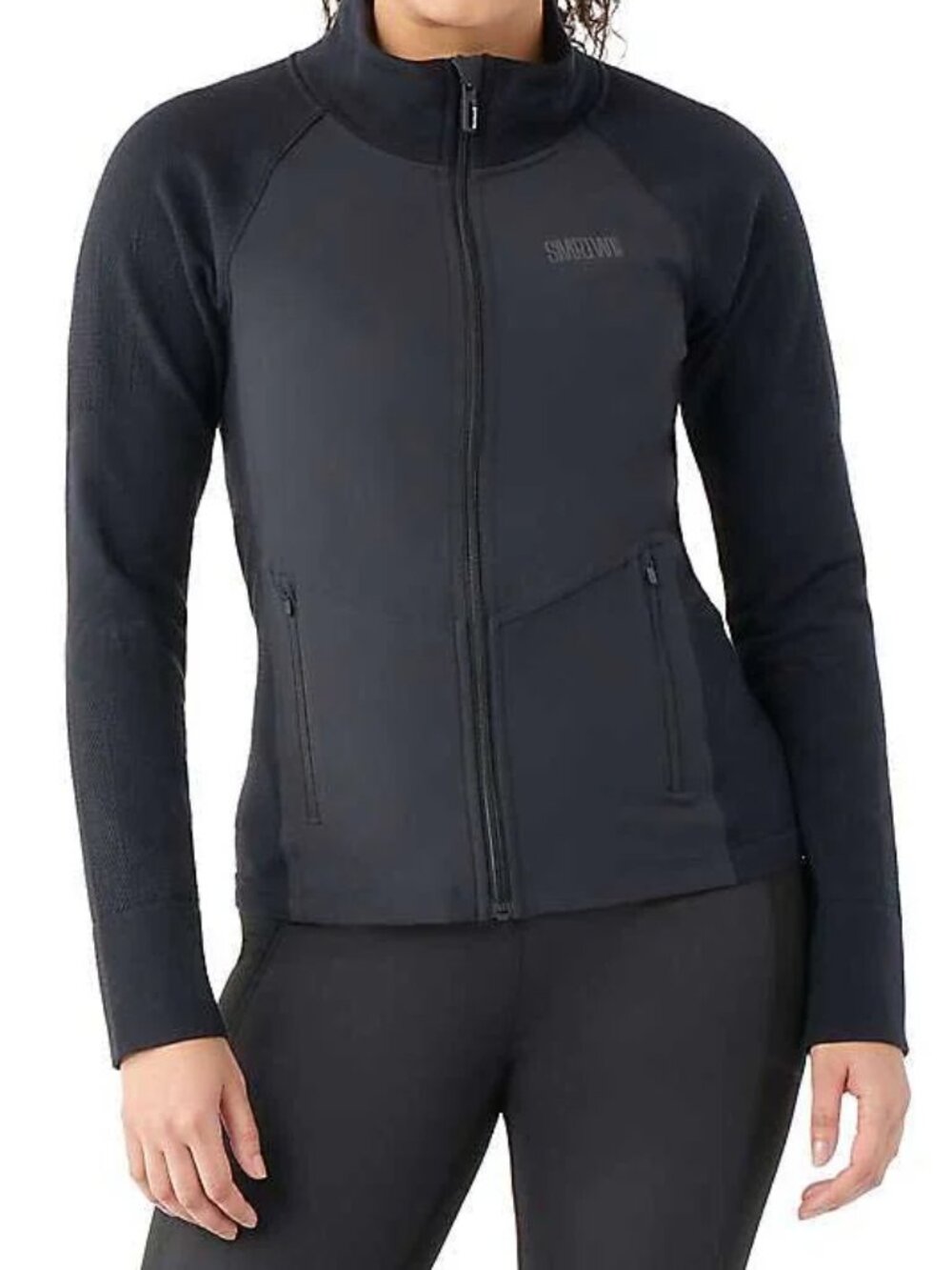 NWT SmartWool Intraknit Active Full-Zip Jacket in Black